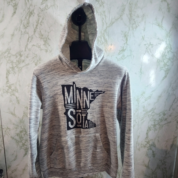 Bella Canvas Fleece Collection Minnesota Hoodie - Picture 1 of 11